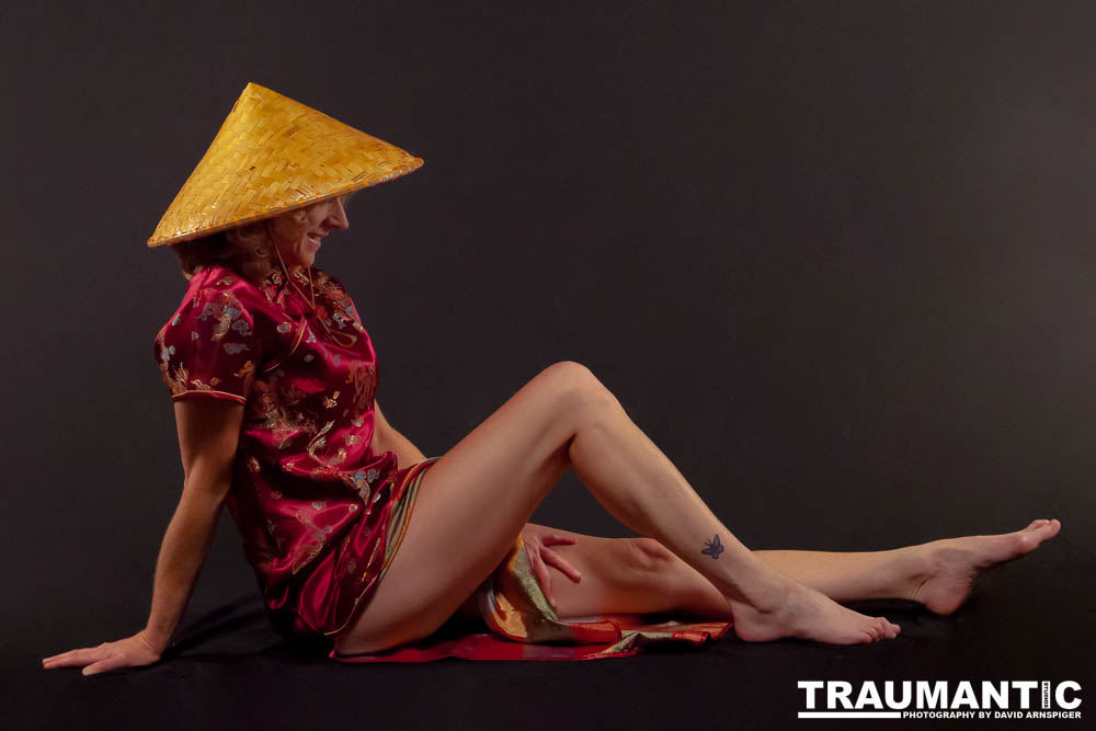 My high school friend Robyn Roberts wanted to pose.  I was happy to oblige.